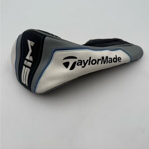 TaylorMade Sim Driver Grey/White/Blue Headcover EXCELLENT - FAST SHIP